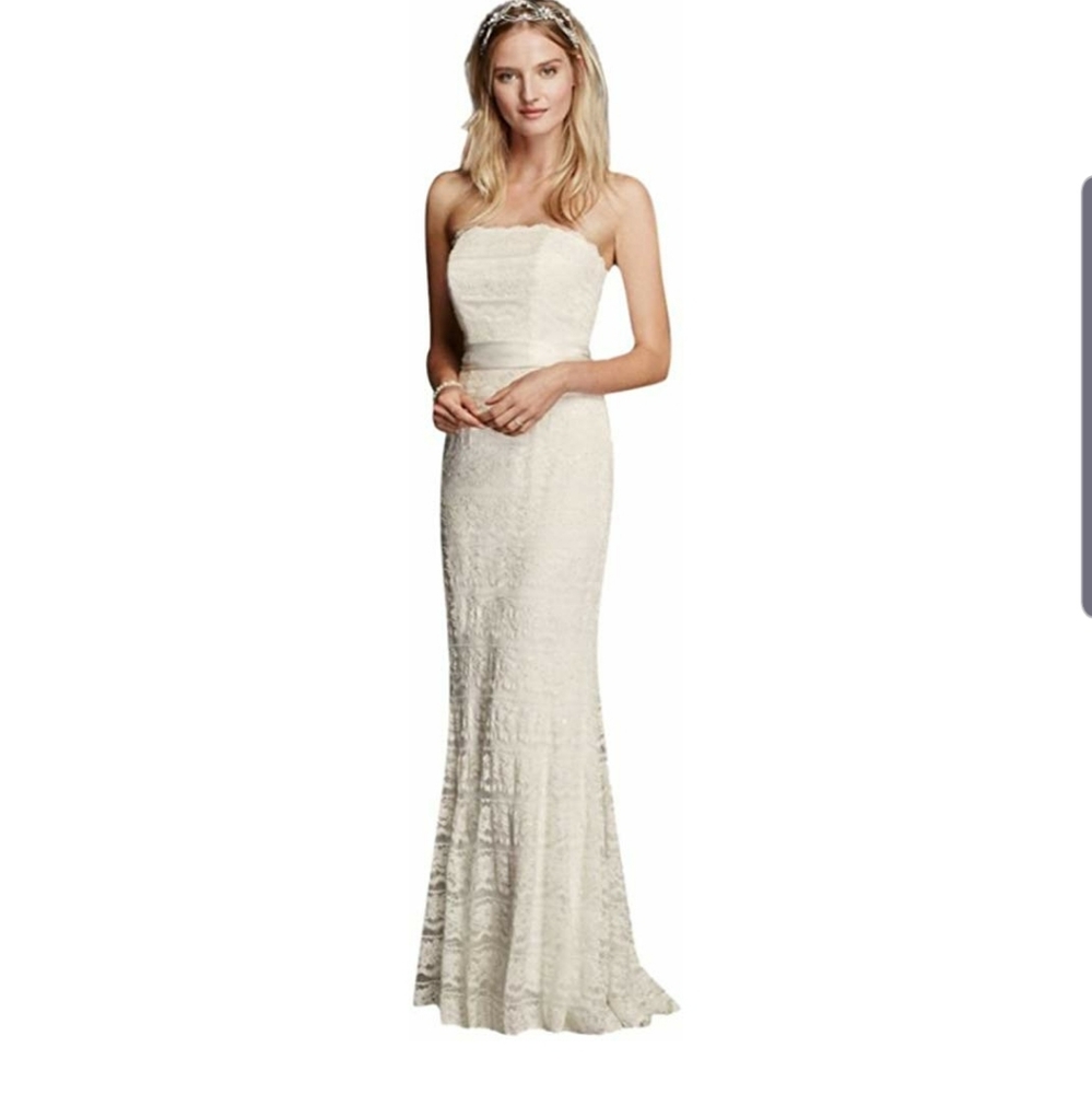 David bridal wedding dress